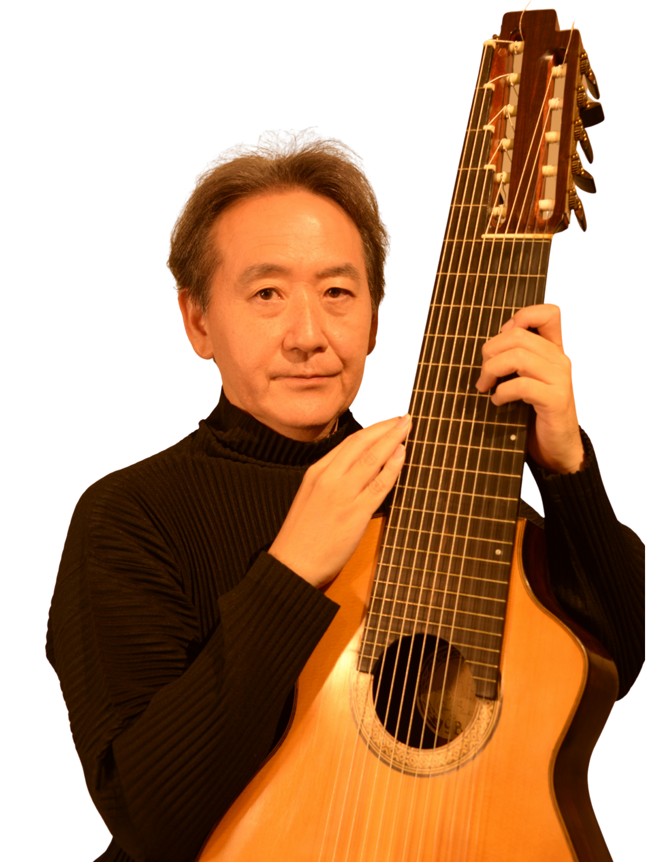 ギタリスト 明石現と11弦ギター